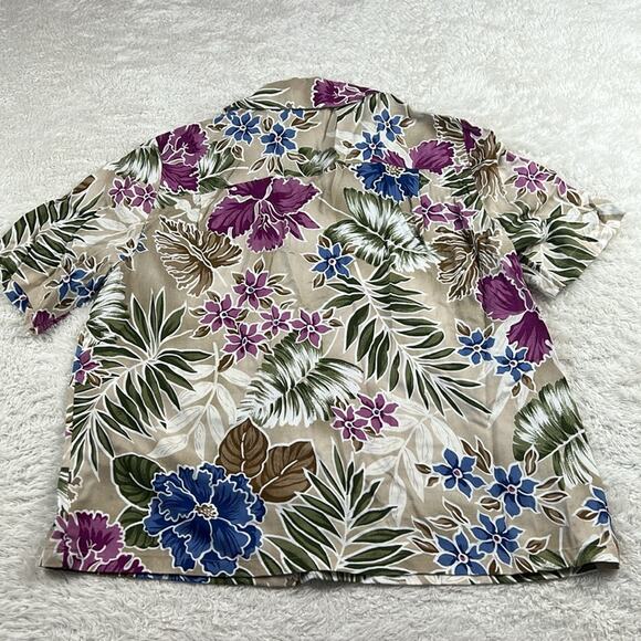 Vintage 70s 80s Bundle lot of 5 boxy blouses, size 12 or L - Picture 6 of 14